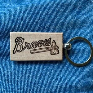 Braves keychain